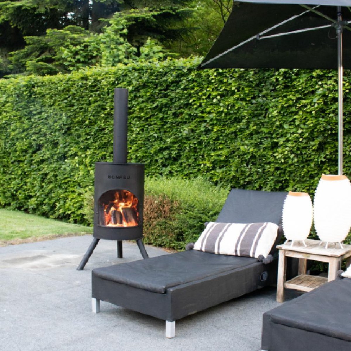 BonFeu Bonton 40 Tuinhaard - Zwart