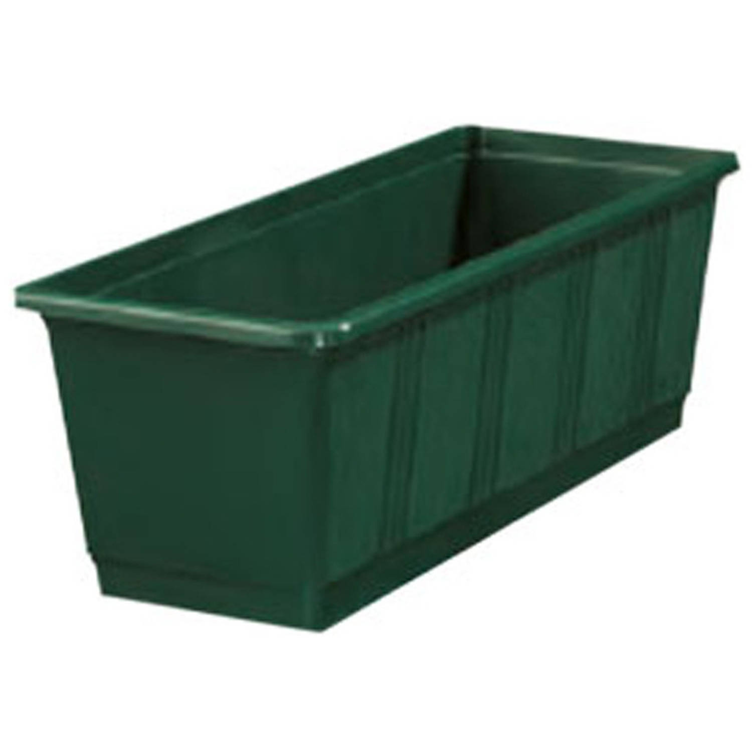 Plantenbak Donker Rechthoekig 40 X 17,5 X 14,5 Cm - Plantenbakken - Groen