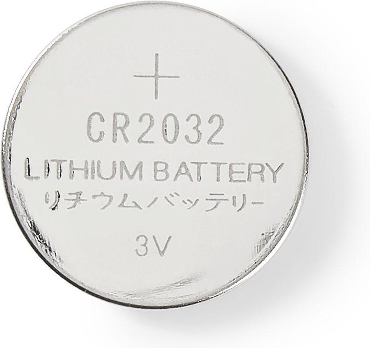 Nedis Lithium-knoopcelbatterij Cr2032 - Balcr20325bl - Zilver