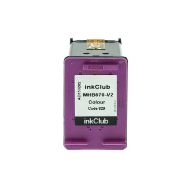 inkClub Inktcartridge, vervangt HP 301XL, 3-kleuren, 340 pagina's MHB670-V2 Replace: CH564EE