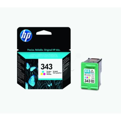 HP HP 343 Inktcartridge 3-kleuren, 7 ml C8766EE Replace: N/A