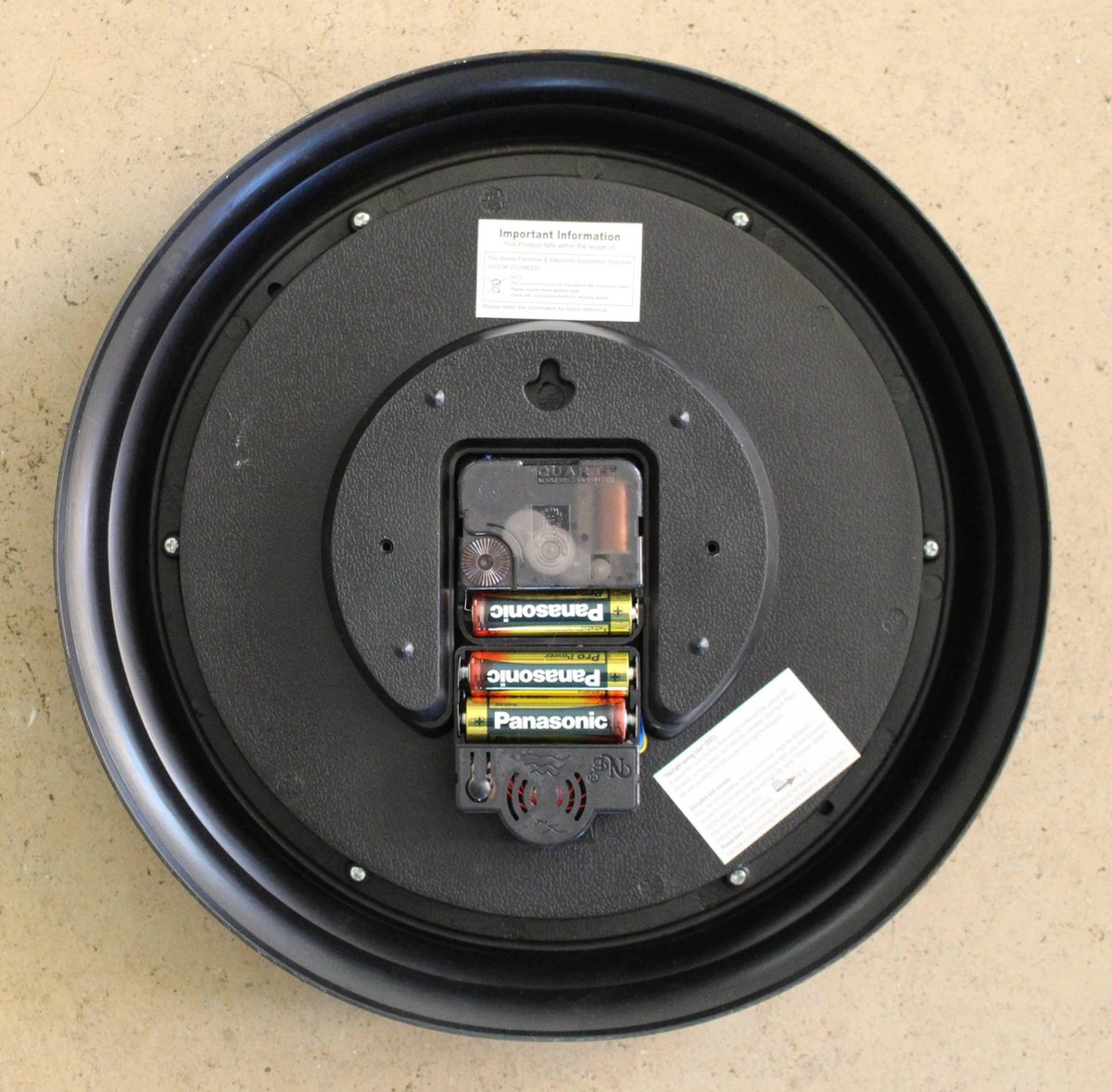 Esschert Design Wandklok Met Vogelgeluiden