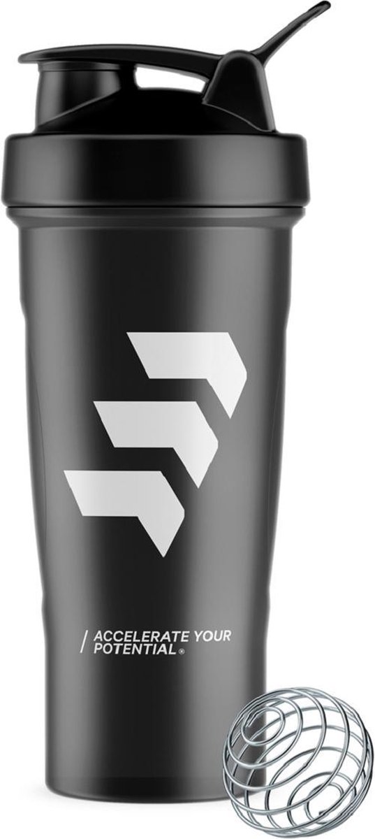 Empose Nutrition Shake Beker - 600 Ml - Black