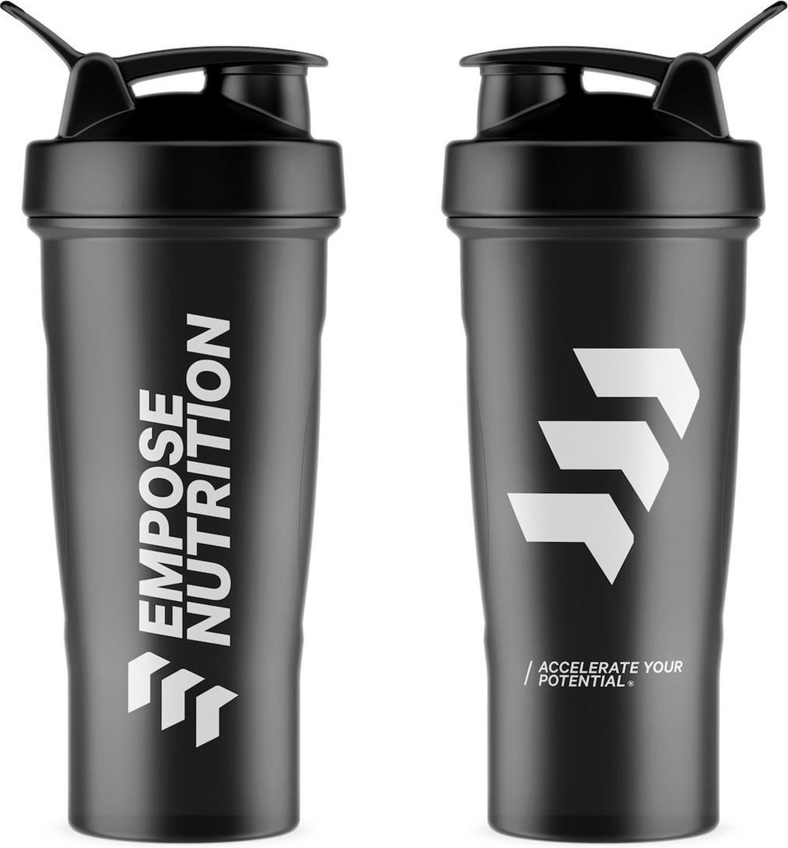 Empose Nutrition Shake Beker - 600 Ml - Black