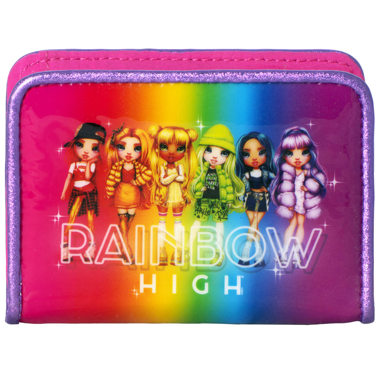 Rainbow High Portemonnee - 11,5 X 8 Cm - Polyester