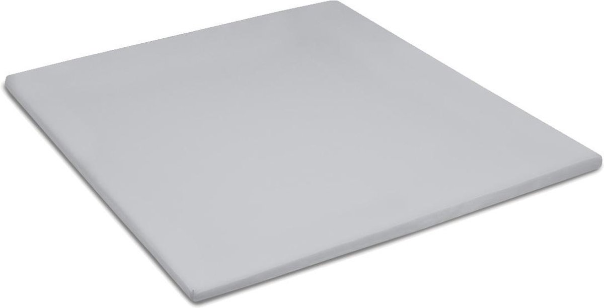 Cinderella Topper Hoeslaken Flanel - Light Grey 90x200/210cm - Grijs