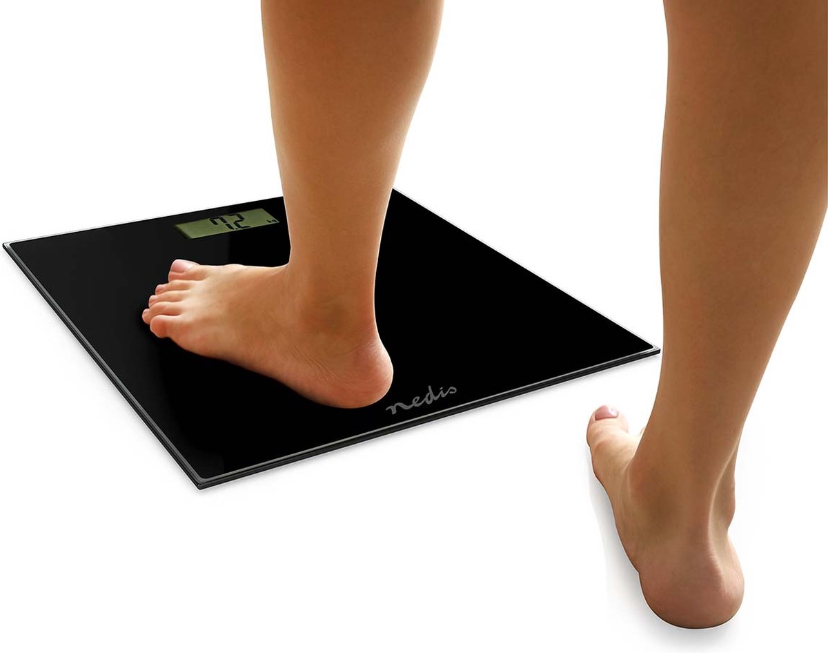 Nedis Personenweegschaal - Pesc500bk - - Zwart