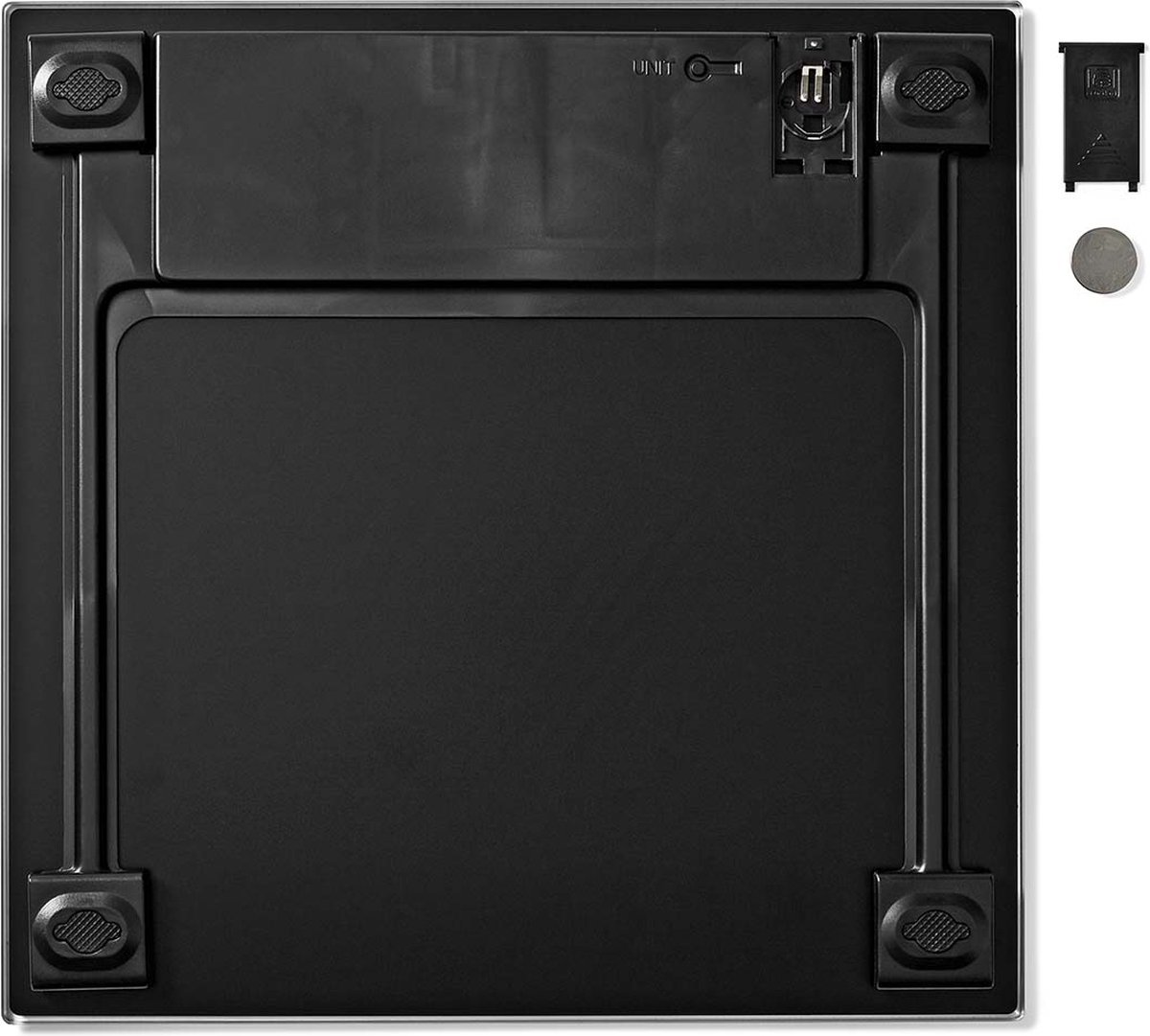 Nedis Personenweegschaal - Pesc500bk - - Zwart