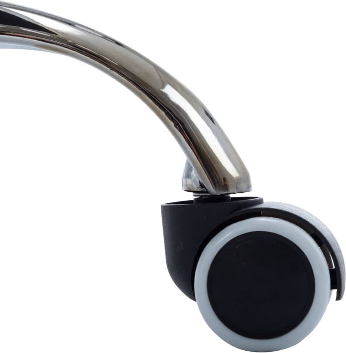 Vidaxl Kantoorstoel Draaibaar Kunstleer - Wit