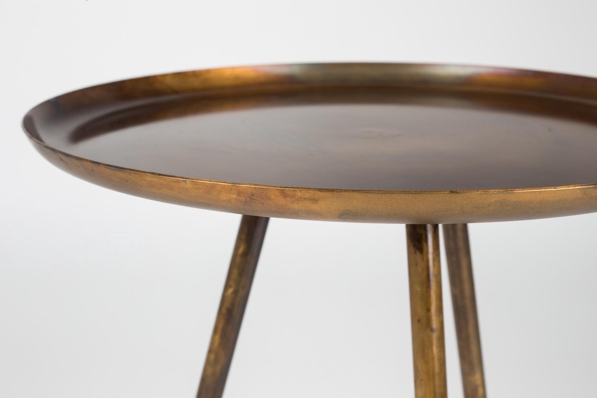 Vestbjerg - Side Table Frost - Copper - Bruin