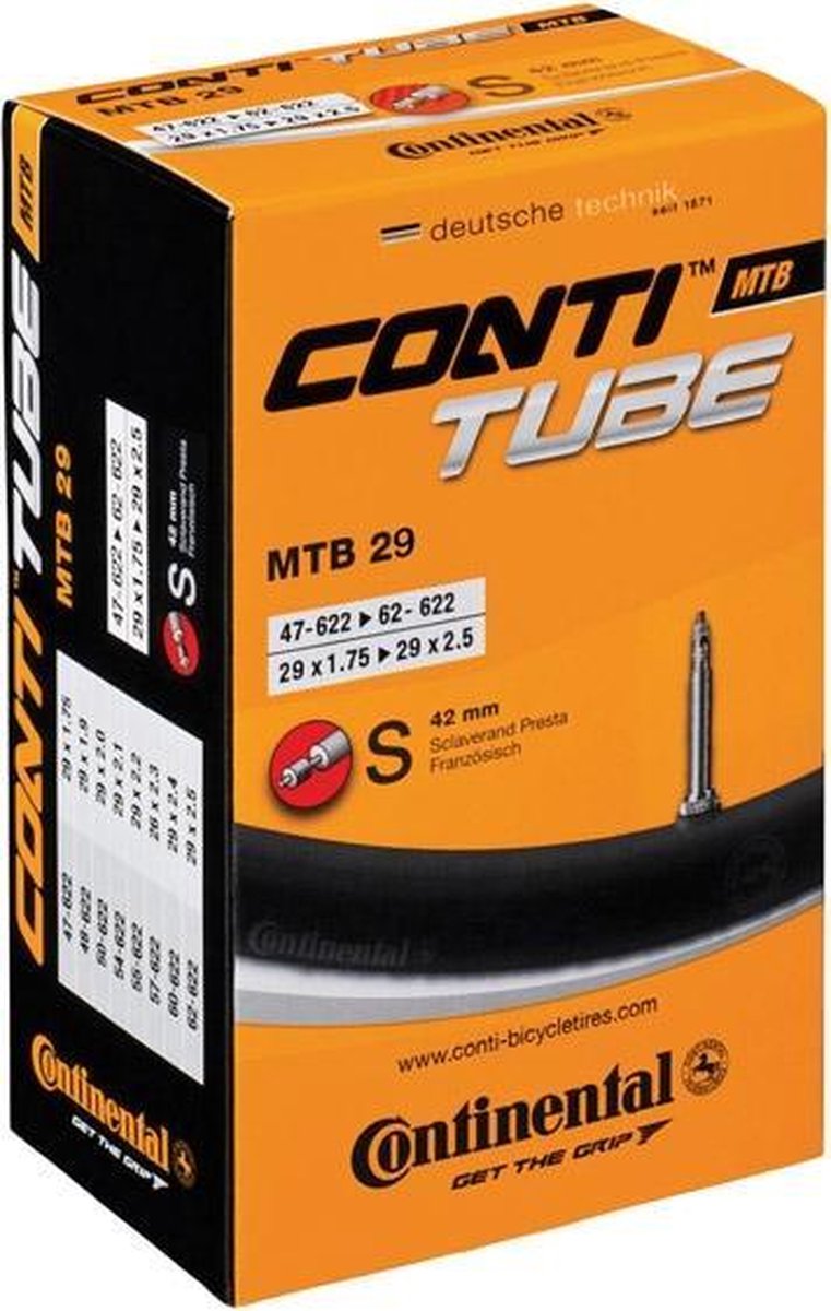 Continental Binnenband 28/29x1.75-2.50 (47/62-622) Fv 42 Mm - Zwart