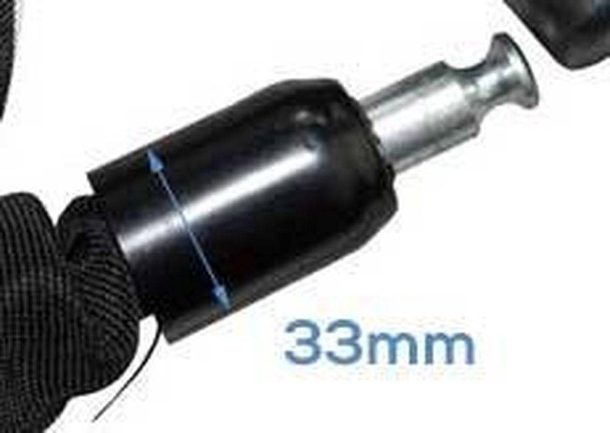 Pro-Tect Kettingslot Opal Art*** 1000 X 10 Mm - Zwart