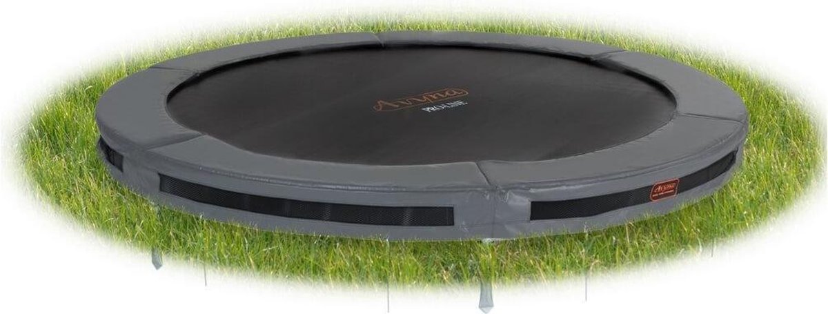 Avyna Pro-line Inground Ronde Trampoline ø 365 Cm - Grijs