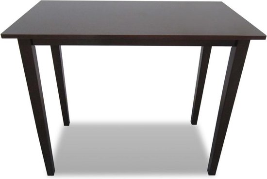 Vidaxl Bartafel Hout - Bruin