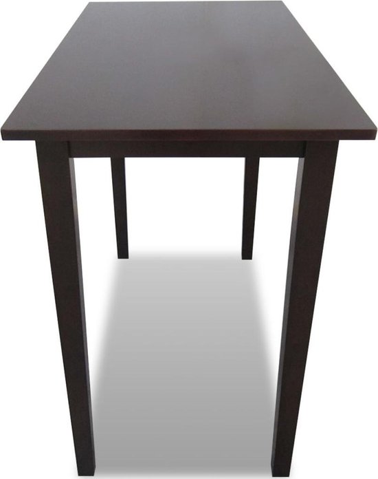 Vidaxl Bartafel Hout - Bruin