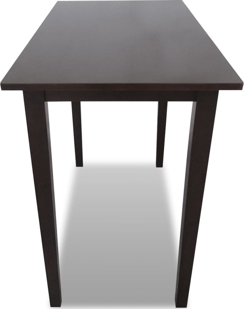 Vidaxl Bartafel Hout - Bruin