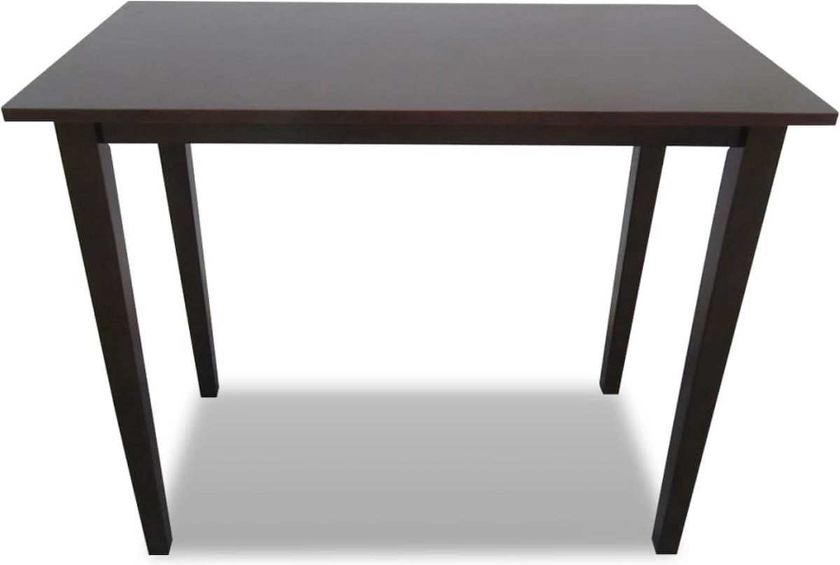 Vidaxl Bartafel Hout - Bruin
