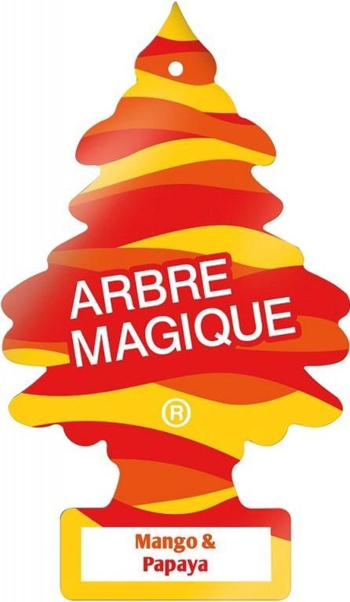 Arbre Magique Luchtverfrisser 12 X 7 Cm Mango & Papaya