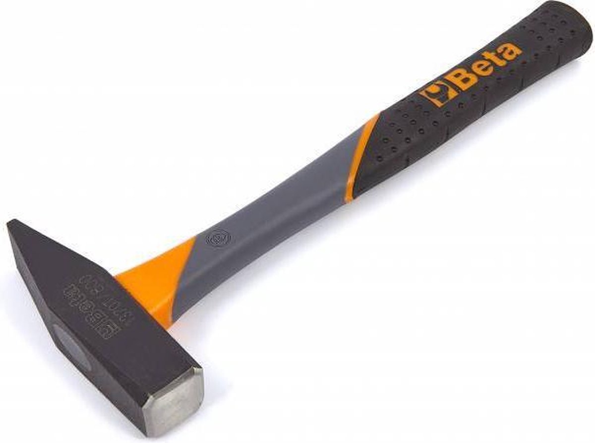 Beta Hamer Met Kunststof Steel 30 Cm 300 Gram/oranje - Zwart
