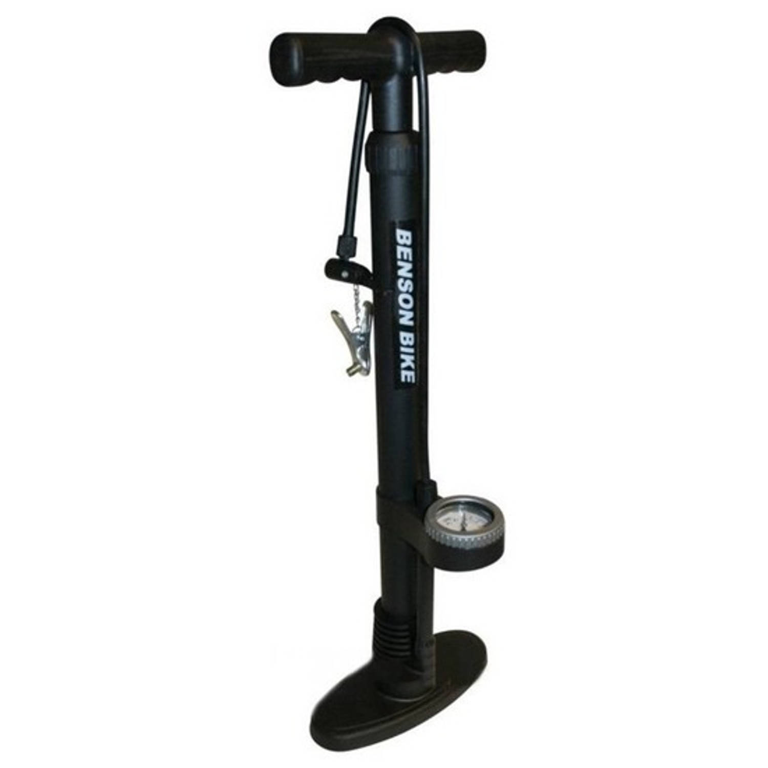 Luxe Fietspomp Inclusief Manometer - Max 11 Bar - Zwart