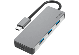 Hama 200105 USB-C-hub Gen2, 4-poorts