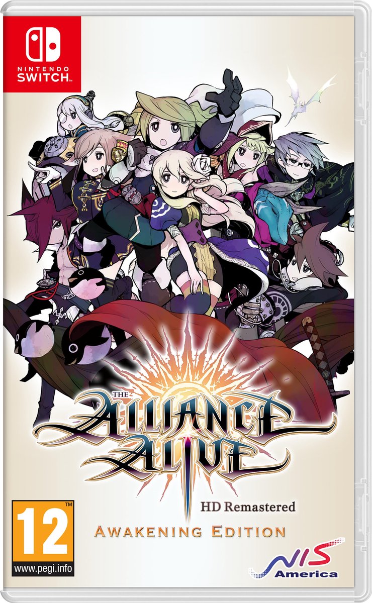 Nis The Alliance Alive HD Remastered Awakening Edition