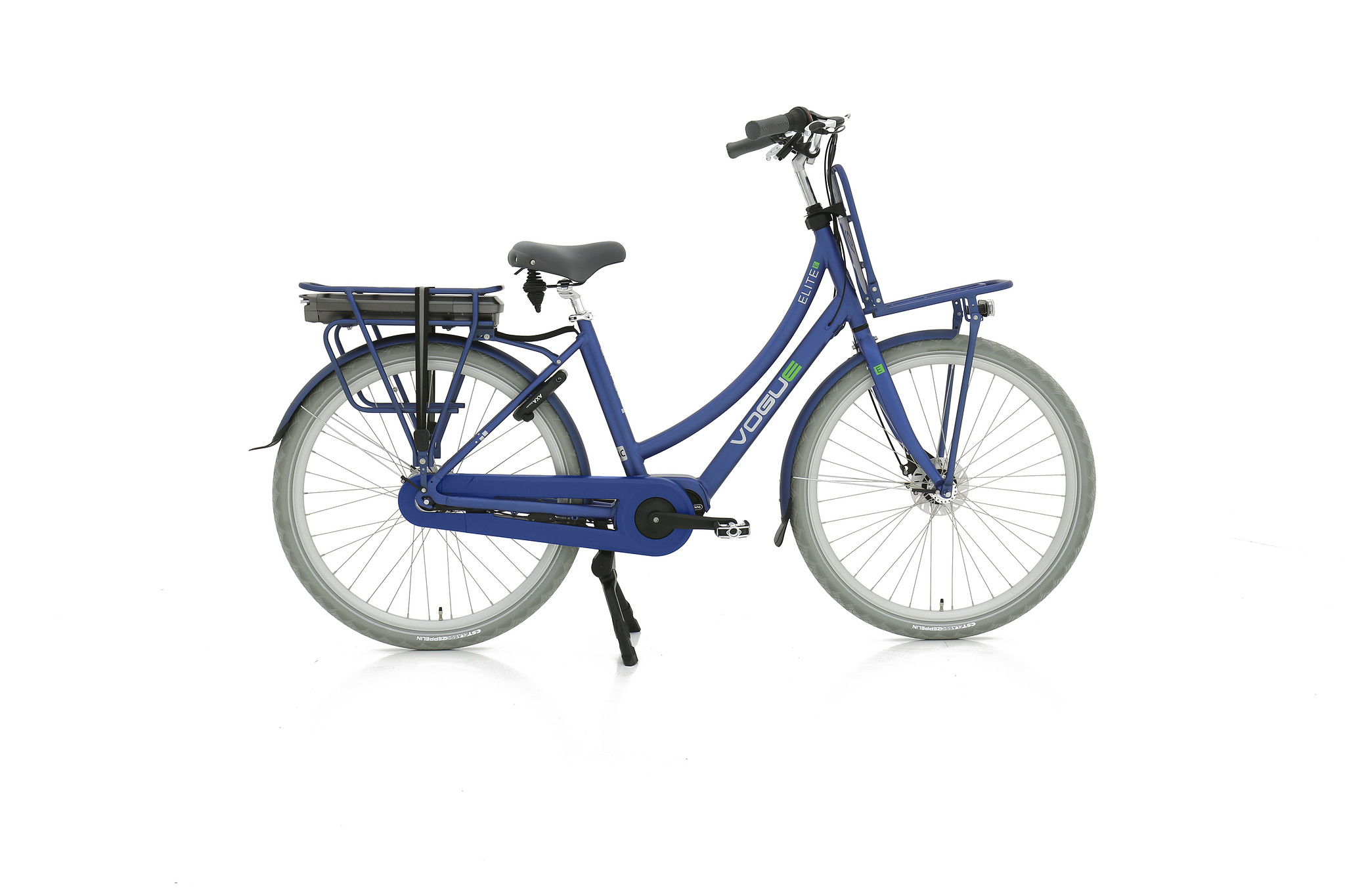 Vogue Elektrische fiets Elite Plus Mint BLue dames 50cm 468 Watt - Blauw