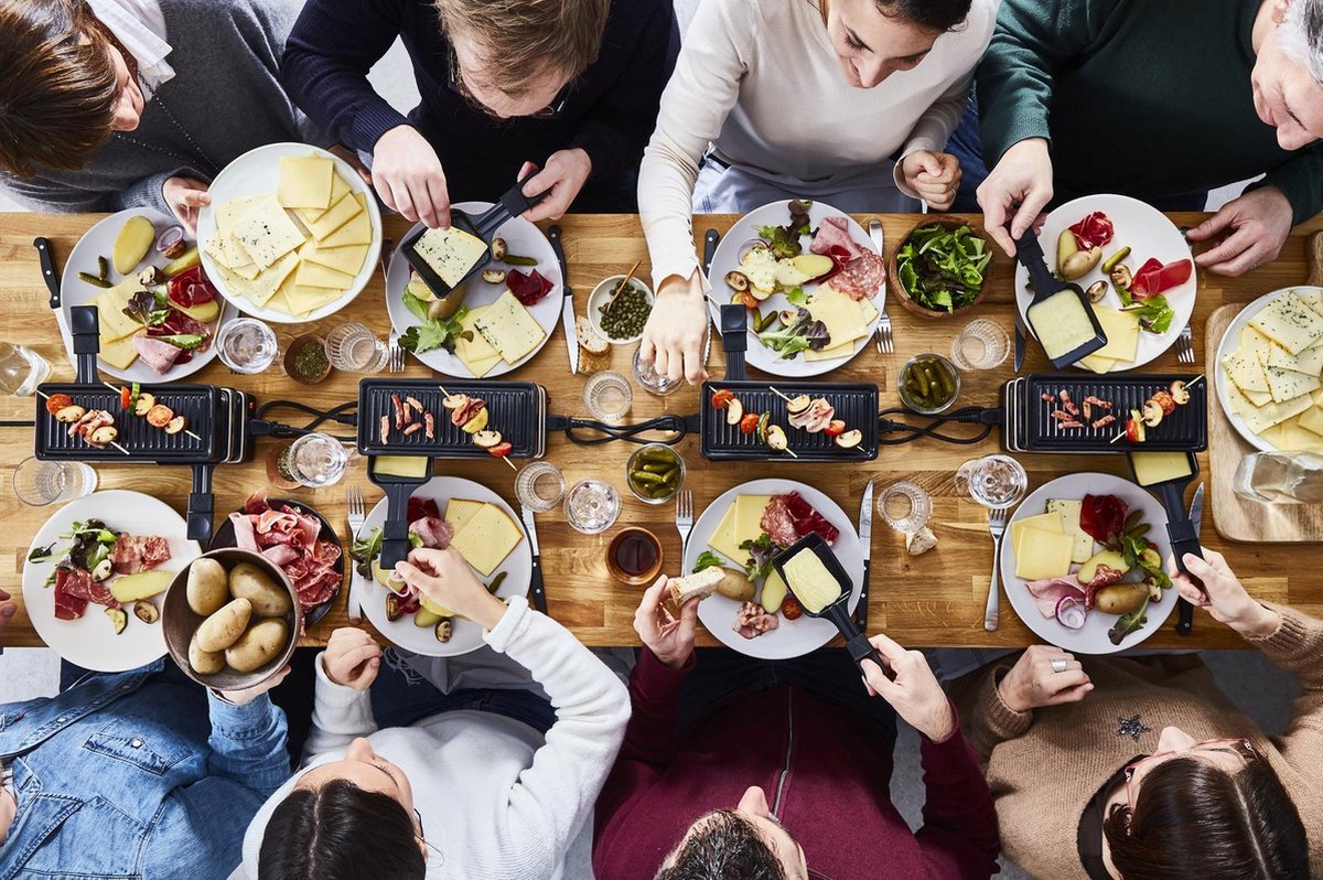 Tefal Plug & Share RE230812 - 2 personen - Zwart