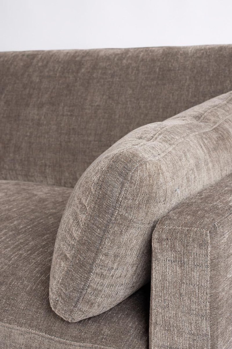 Zuiver Summer 3-zitsbank - Coffee - Bruin