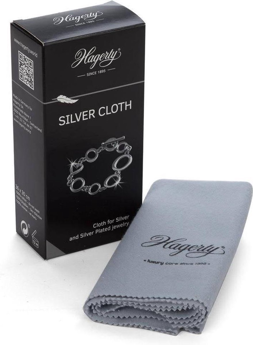 Hagerty Zilver Schoonmaakdoekje 30x36 cm Hagerty Zilver Schoonmaakdoekje 30x36 cm