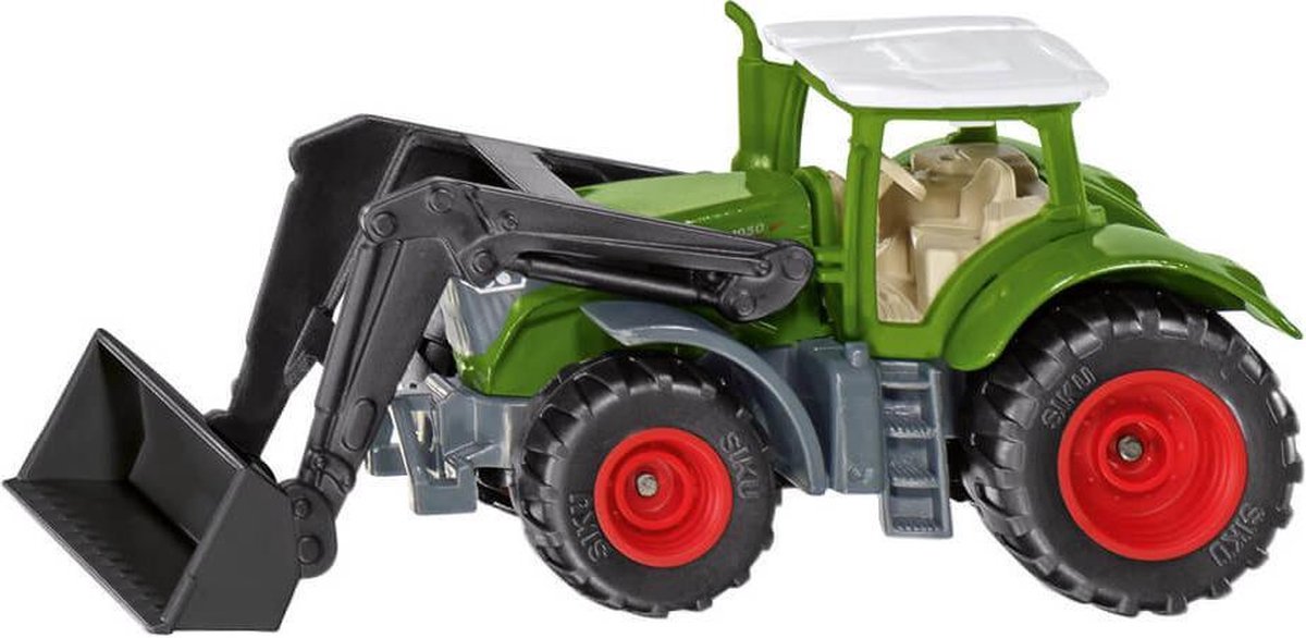 Siku Fendt 1050 tractor Vario met voorlader 9,2 cm (1393) - Groen