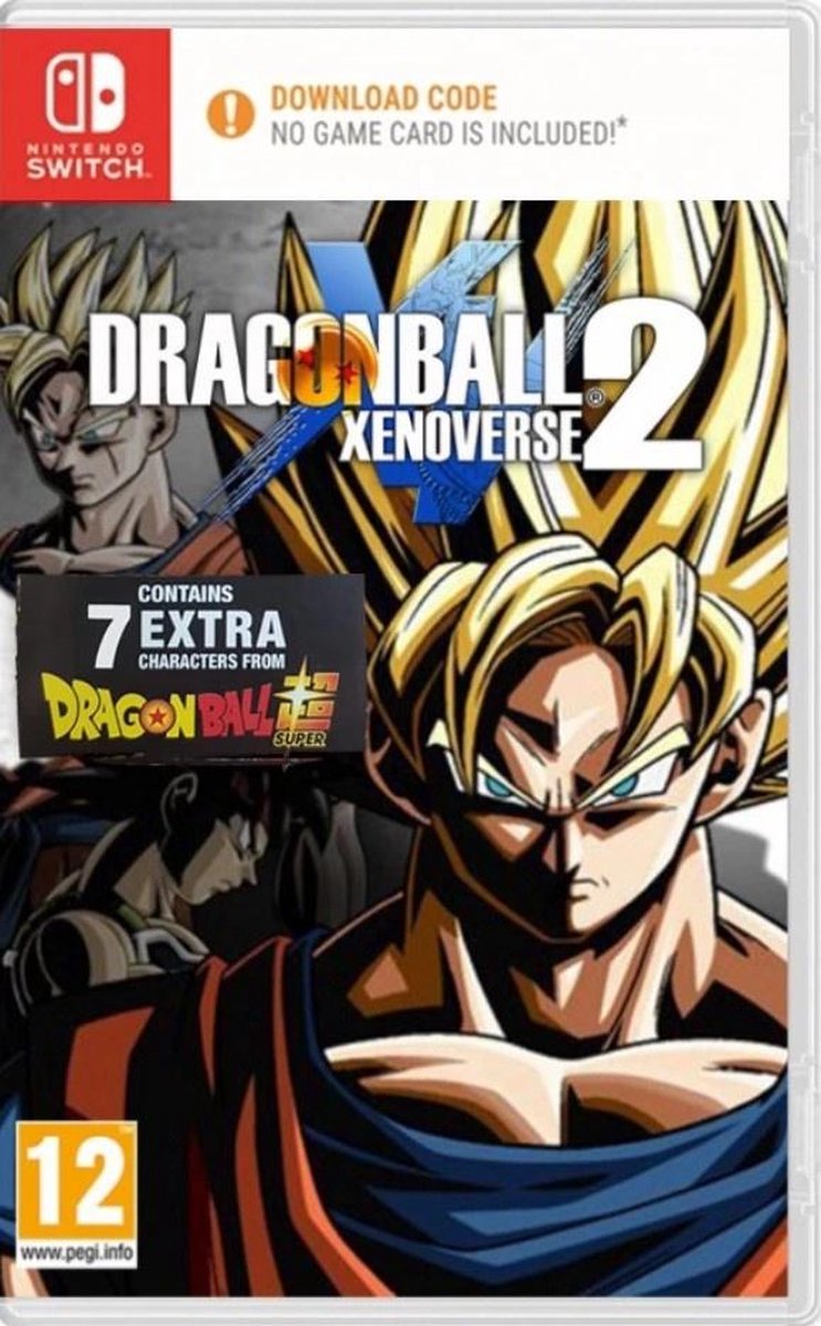 Namco Dragon Ball Xenoverse 2 (+7 extra characters) (Code in a Box)