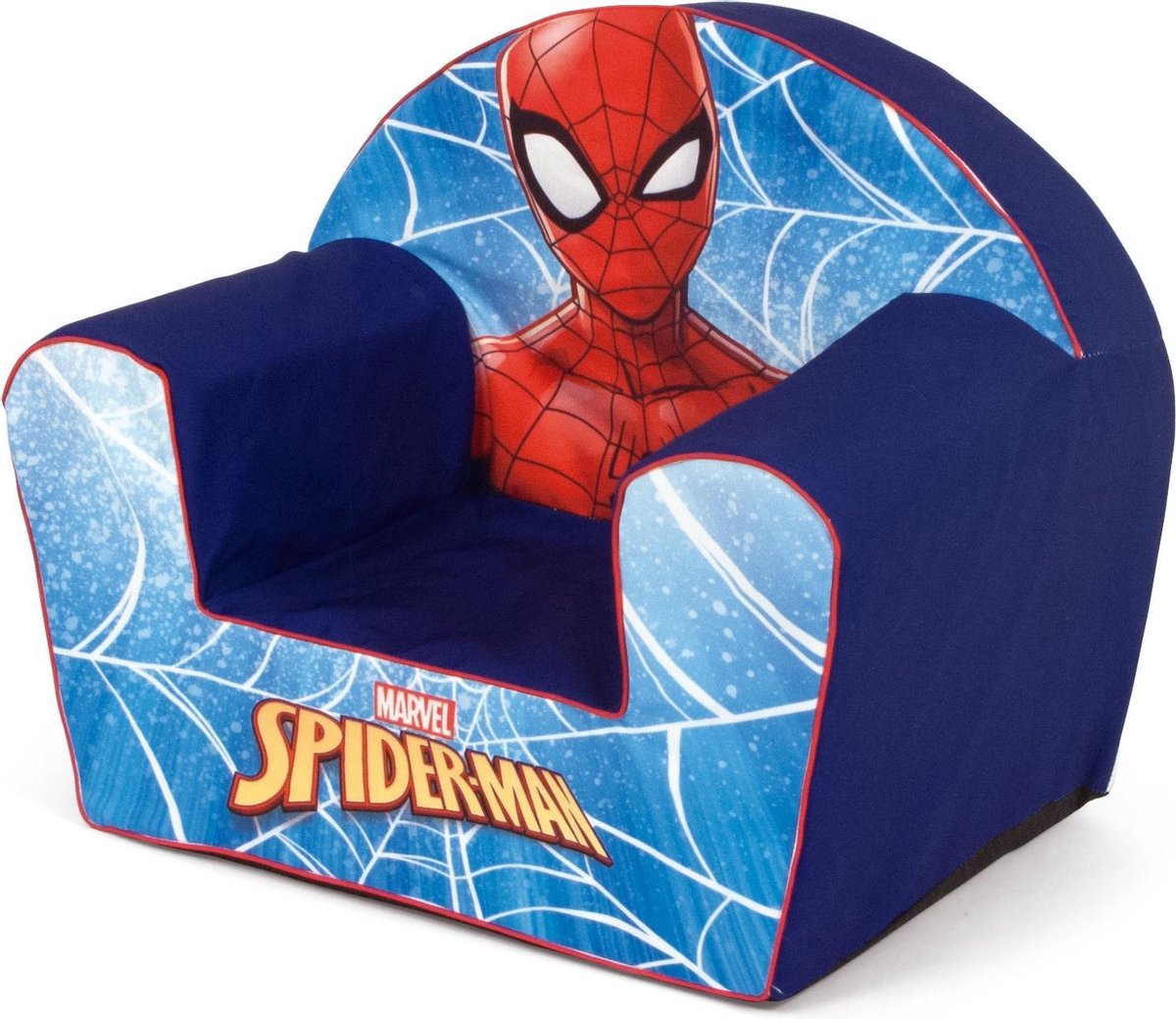 Marvel stoel Spider Man junior 42 x 52 cm foam - Blauw