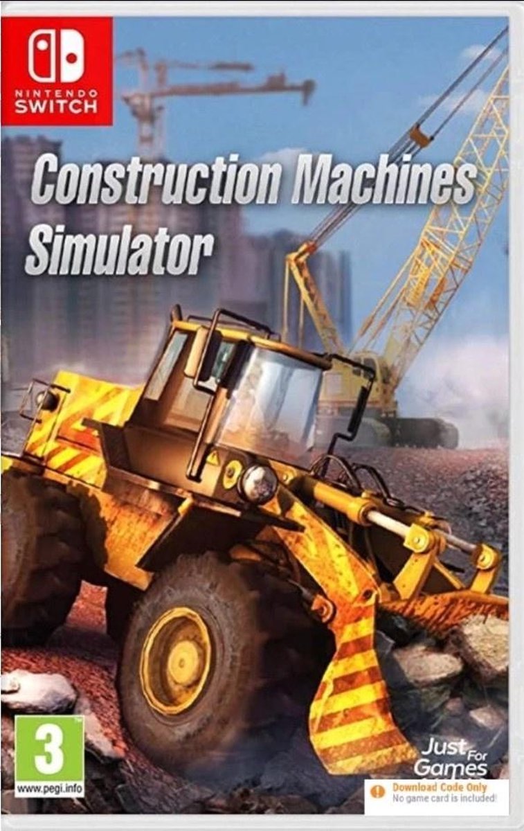 Just for Games Construction Machines Simulator (Code in a Box)