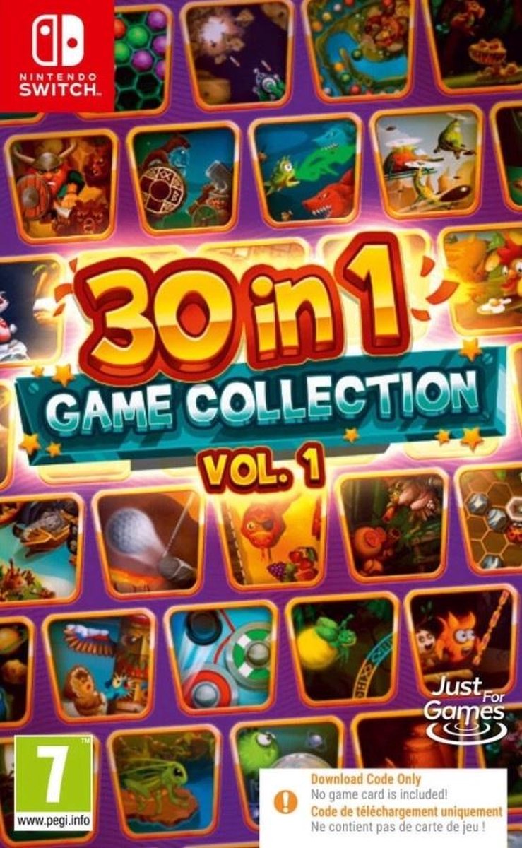 Just for Games 30 in 1 Game Collection Vol. 1 (Code in a Box)