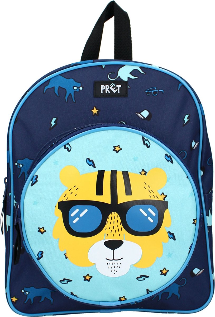 Pret Prêt rugzak Get Out There junior 8,3 liter polyester navy - Blauw