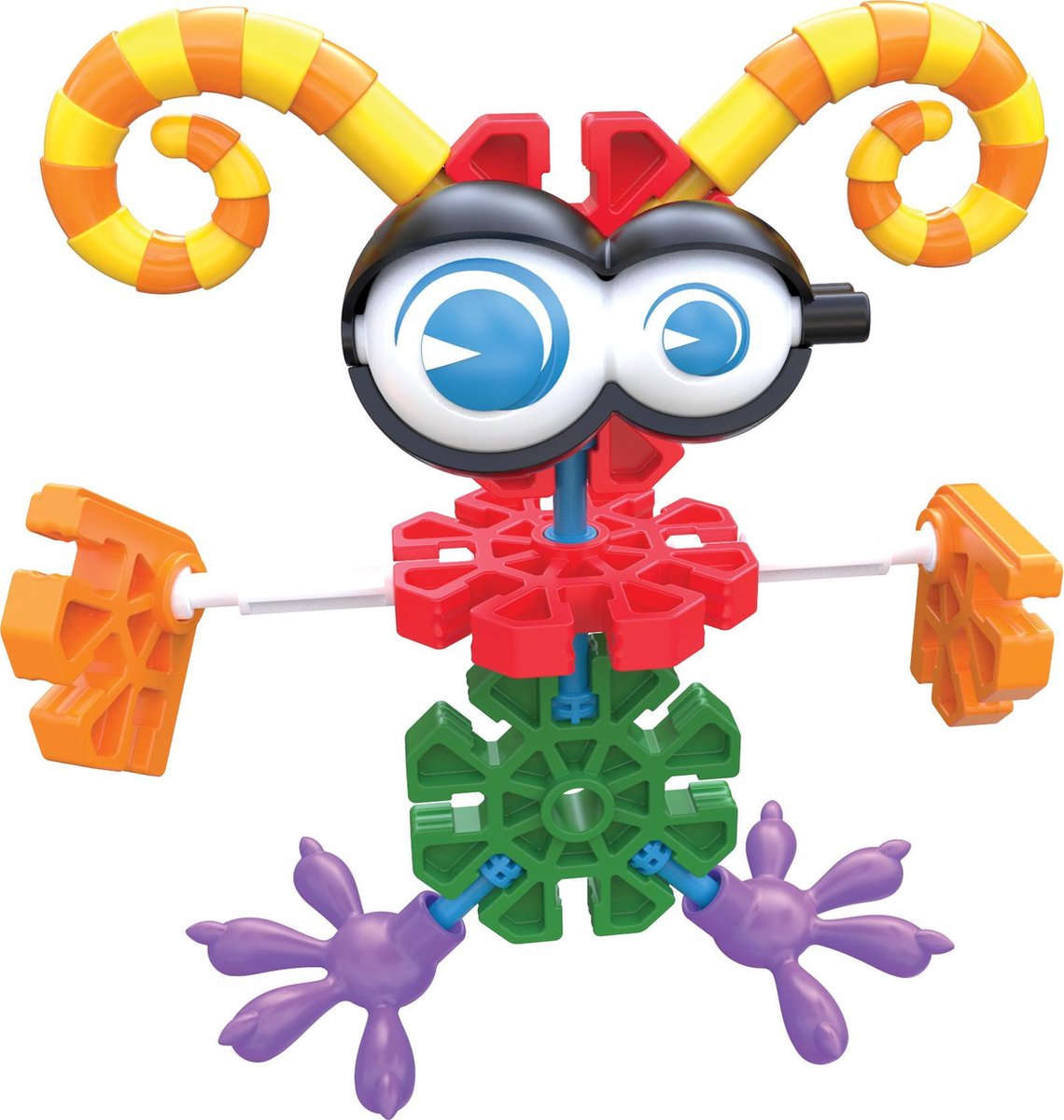 K'NEX bouwset Kid Blinkin' Buddies junior 23 onderdelen - Blauw