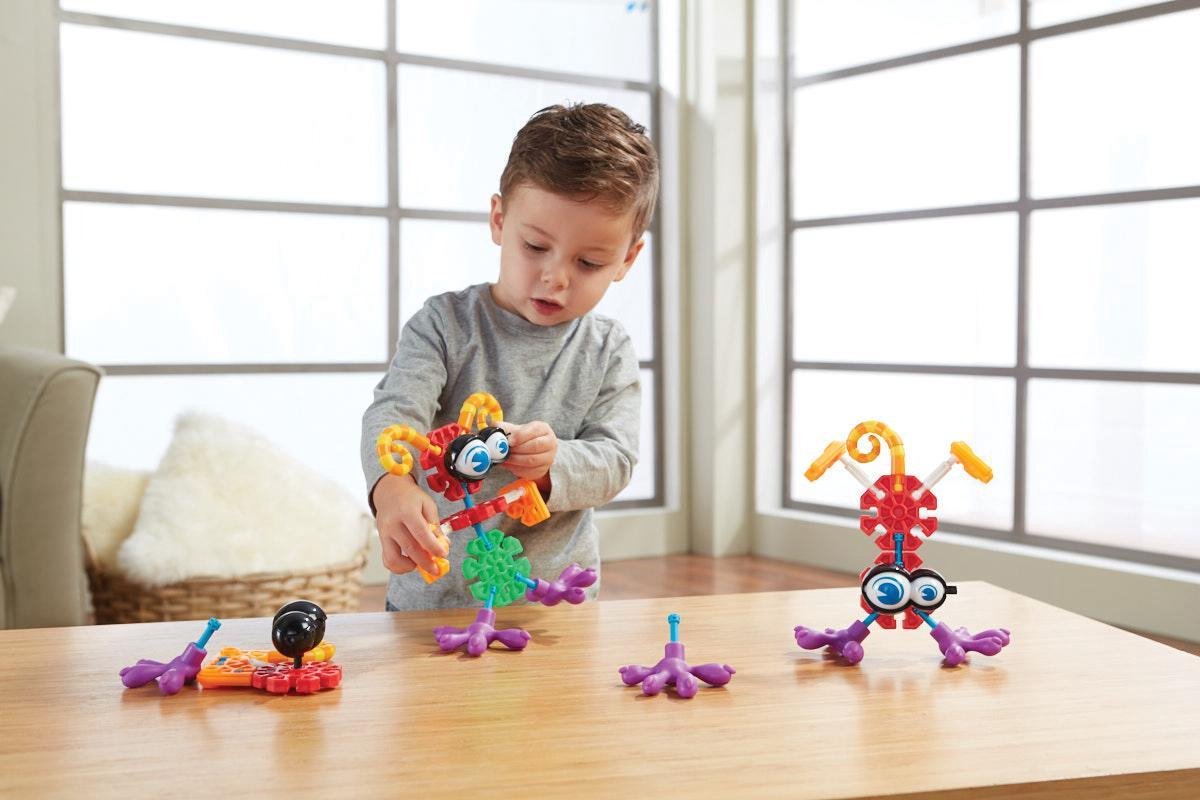 K'NEX bouwset Kid Blinkin' Buddies junior 23 onderdelen - Blauw