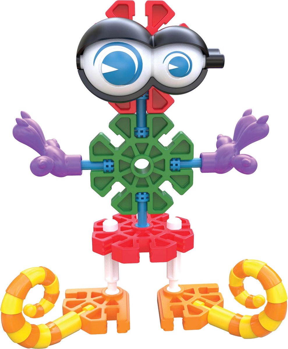 K'NEX bouwset Kid Blinkin' Buddies junior 23 onderdelen - Blauw