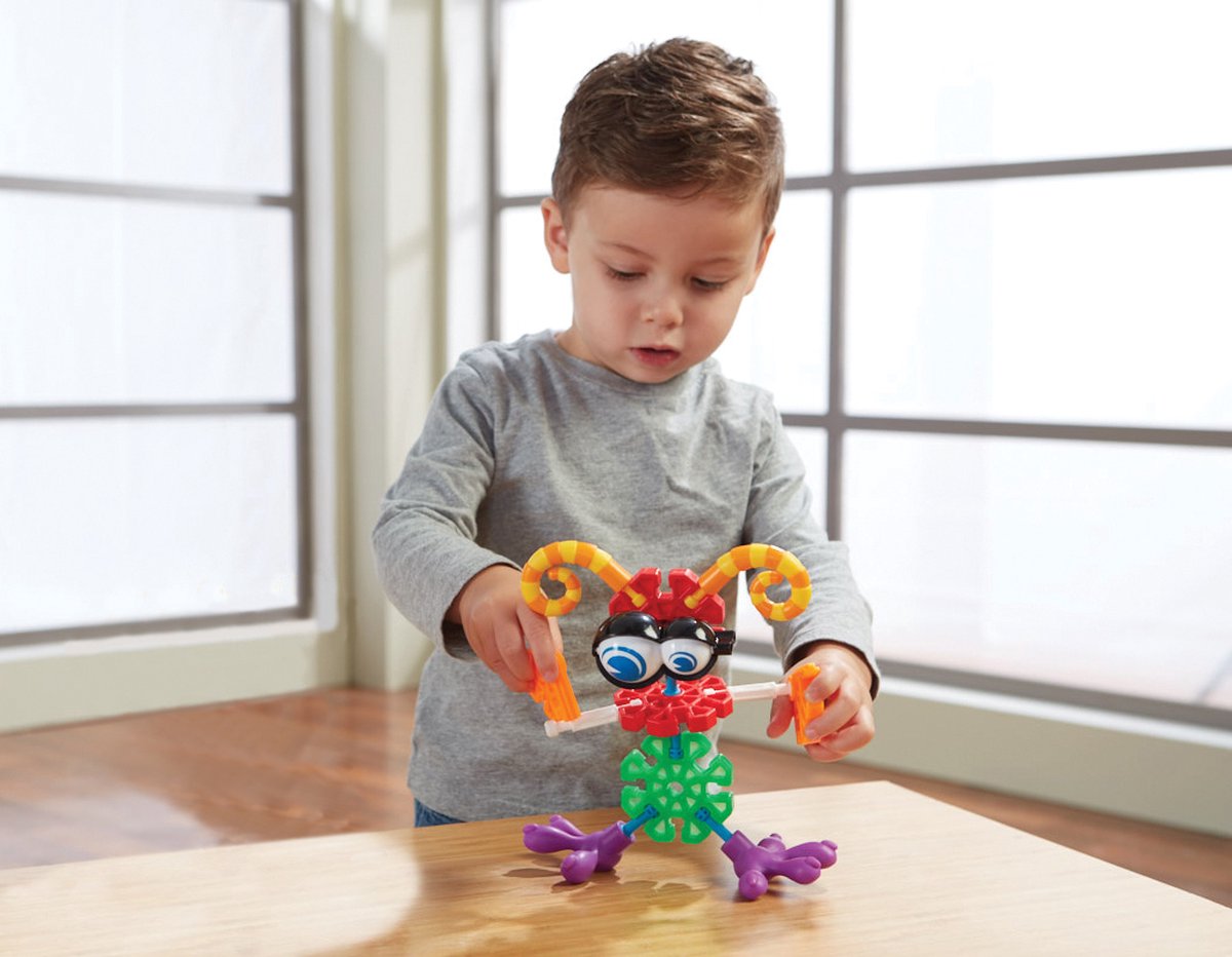 K'NEX bouwset Kid Blinkin' Buddies junior 23 onderdelen - Blauw