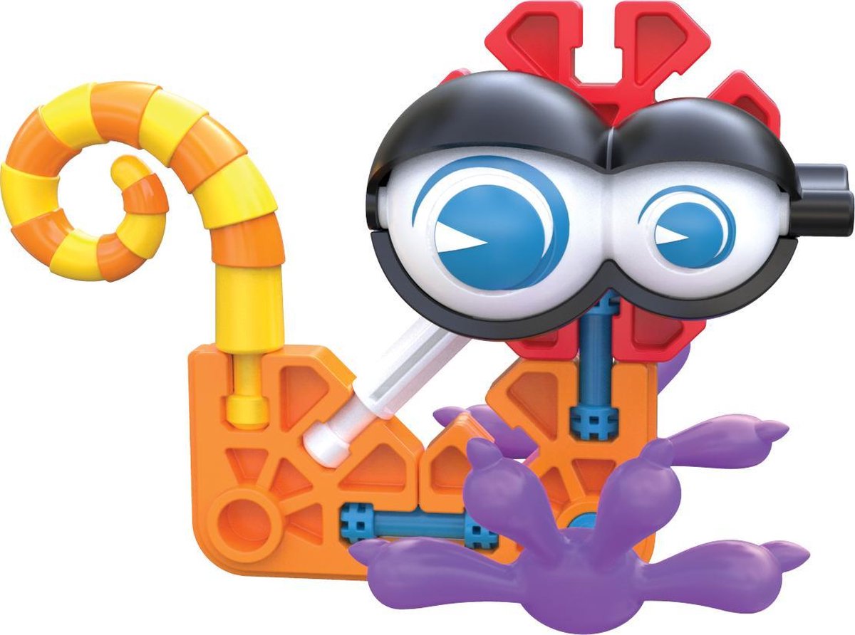 K'NEX bouwset Kid Blinkin' Buddies junior 23 onderdelen - Blauw