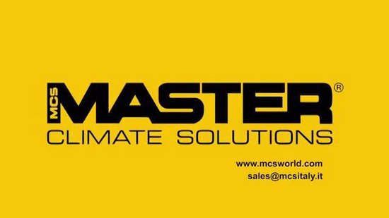 Master Elektrische Ventilatorverwarming B3eca 288 M³/u - Geel