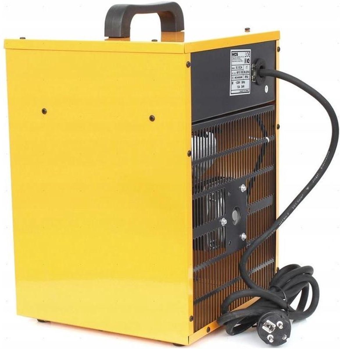Master Elektrische Ventilatorverwarming B3eca 288 M³/u - Geel
