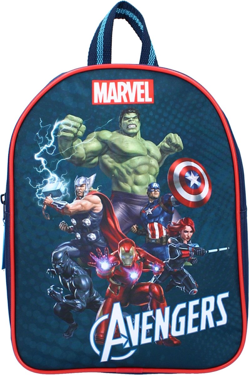 Marvel rugzak Avengers junior 5,7 liter polyester navy