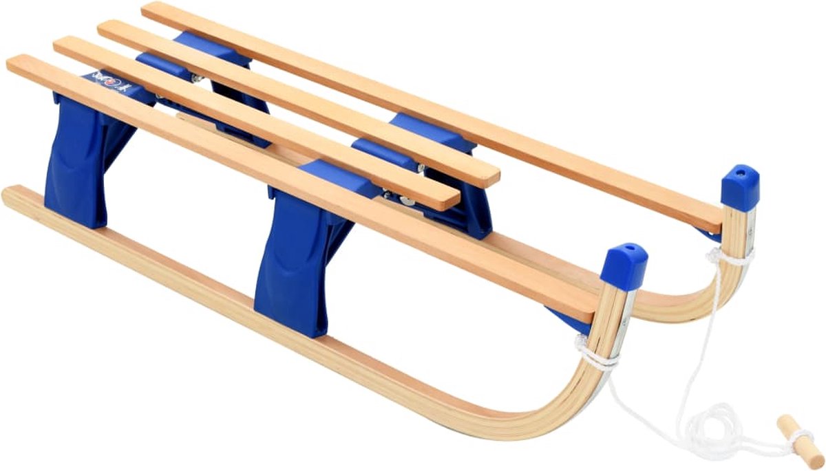 Vidaxl Slee Inklapbaar 110 Cm Hout - Beige