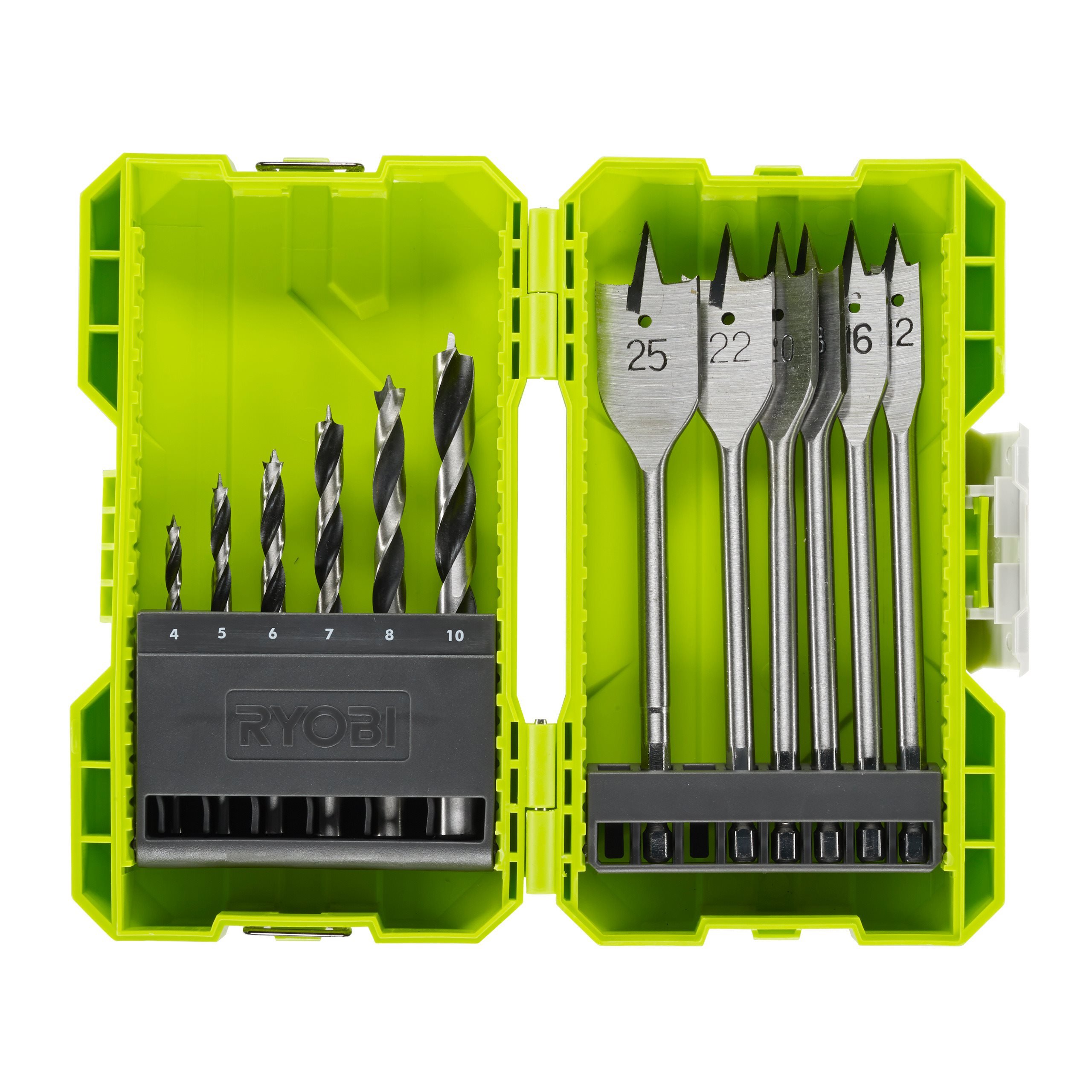 Ryobi RAK12SWD | 12-delig Boor Set Hout - 5132003302