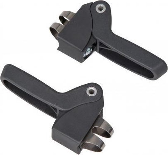 Qibbel Fietszitje Achter 6+ Junior Seat Legergroen/ 4-delig - Zwart