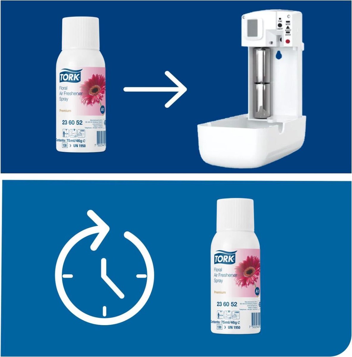 Tork Luchtverfrisser Air Freshener, Systeem A1