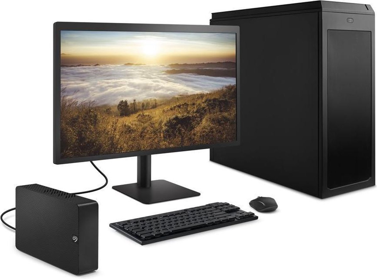 Seagate Expansion Desktop 16 TB - Zwart