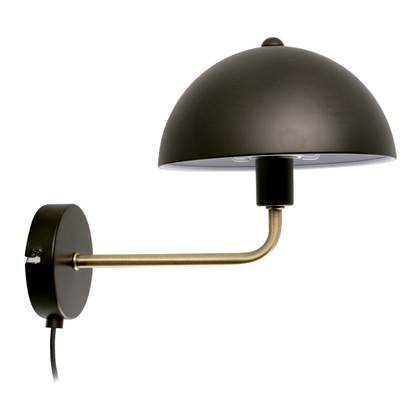 Leitmotiv Bonnet Wandlamp - - Negro